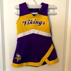 Minnesota Vikings Toddlers Cheerleader Dress